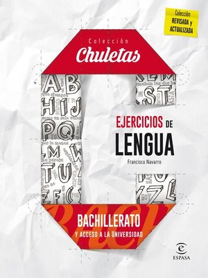 cover image of Ejercicios de lengua para bachillerato
